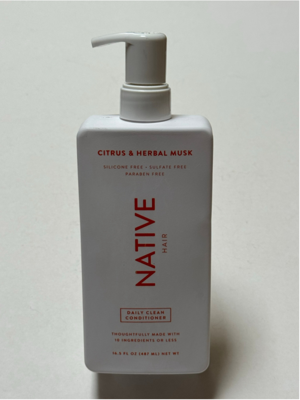 Native Citrus & Herbal Musk Daily Clean Conditioner 16.5 fl oz NEW
